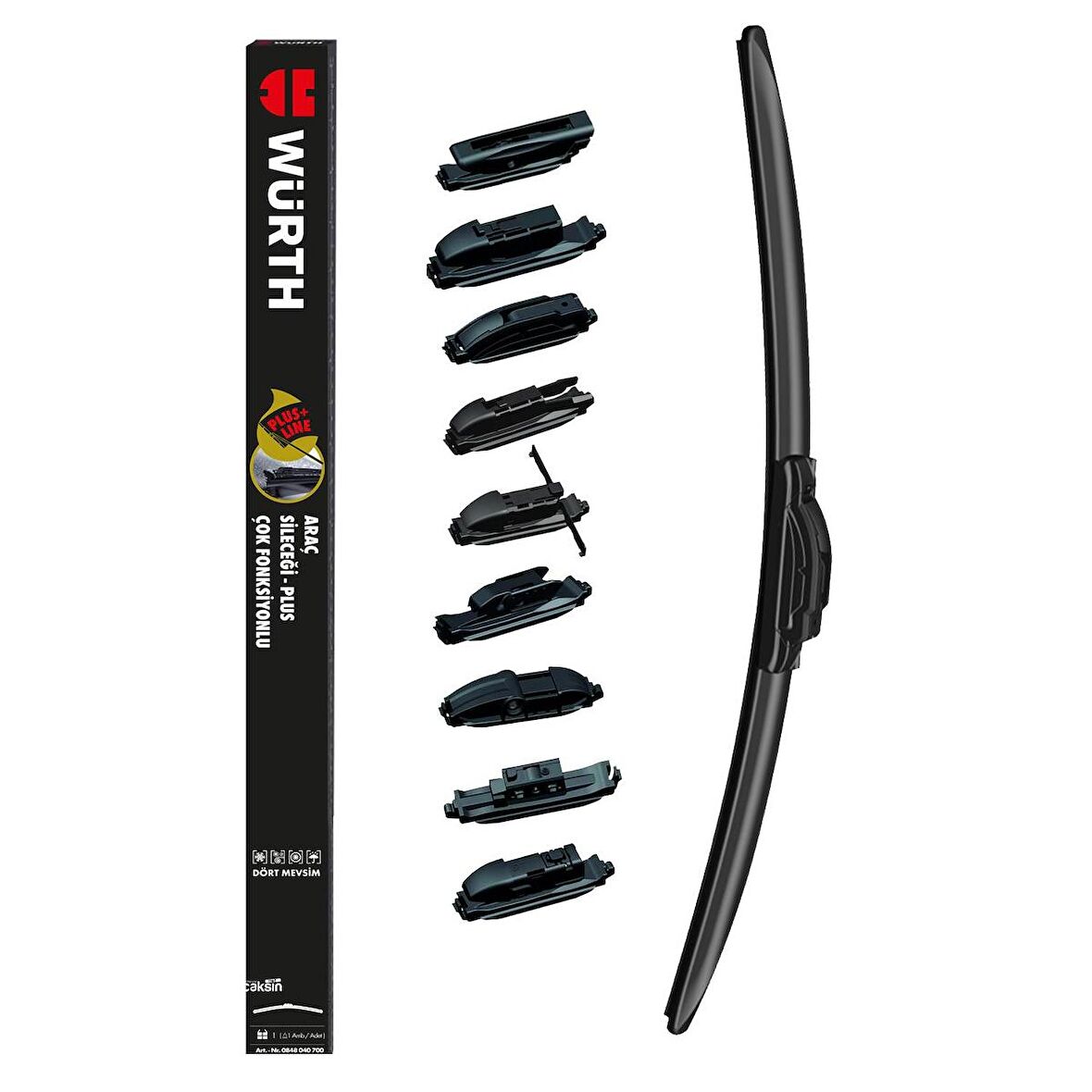 Würth Ön Muz Silecek Mercedes E W124 1989-1995 ile uyumlu