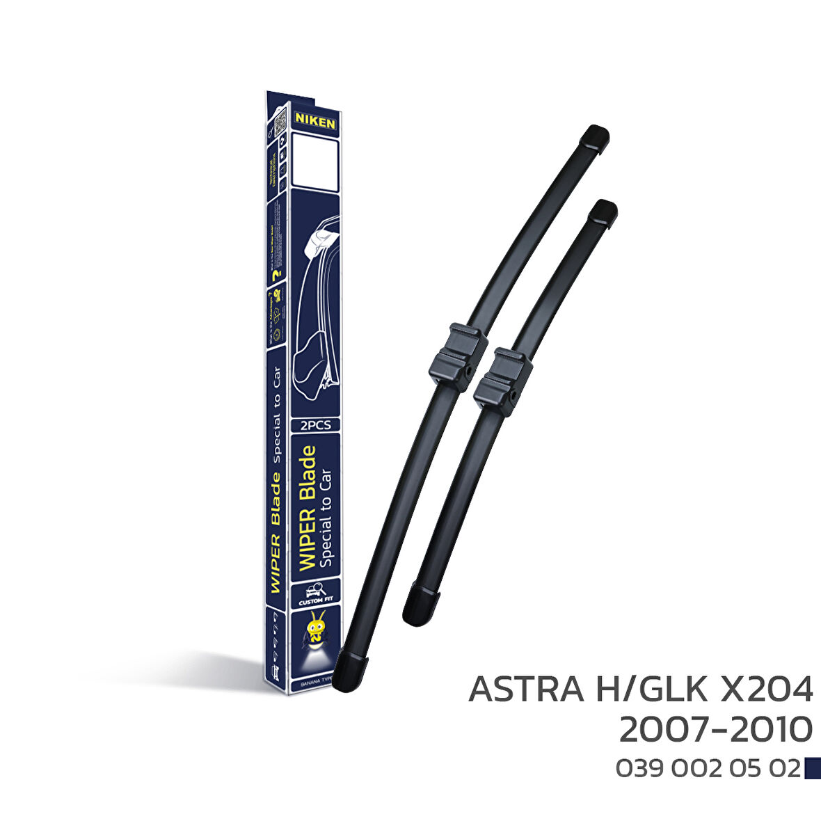 Niken Muz Silecek Takımı Opel Astra H Sedan 2007-2013 ile uyumlu