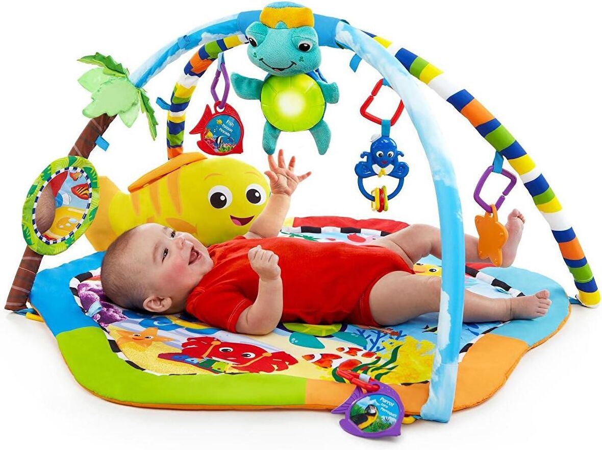 Baby Einstein Sesli ve Işıklı Tropikal Oyun Matı