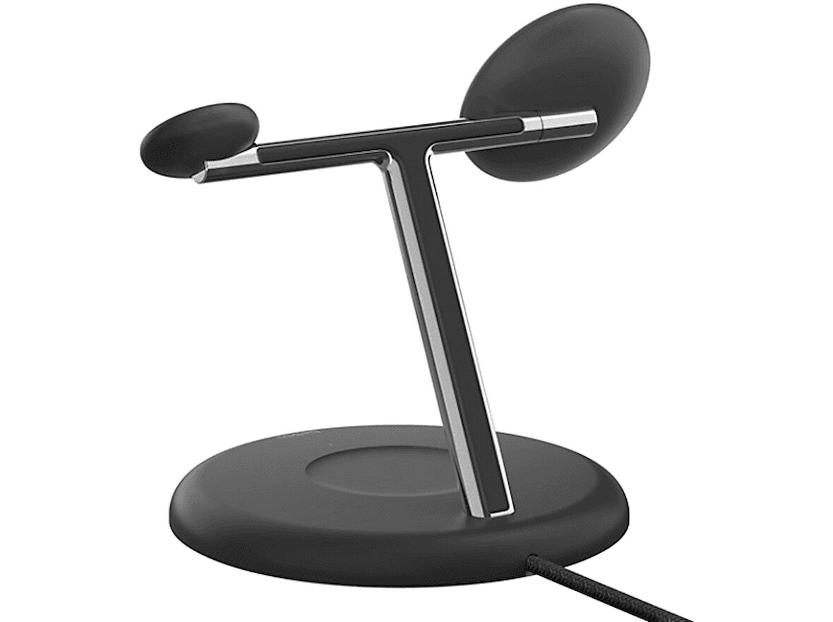 BELKIN Qi2 15W 3in1 Magsafe Şarj Standı Siyah