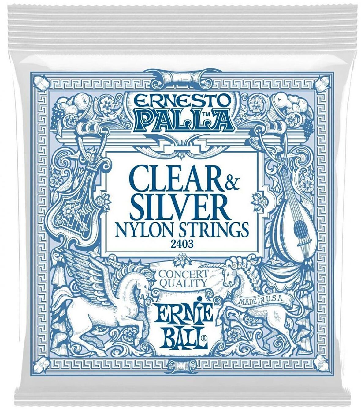 Ernie Ball P02403 Klasik Gitar Teli Ernesto Palla Nylon Classical