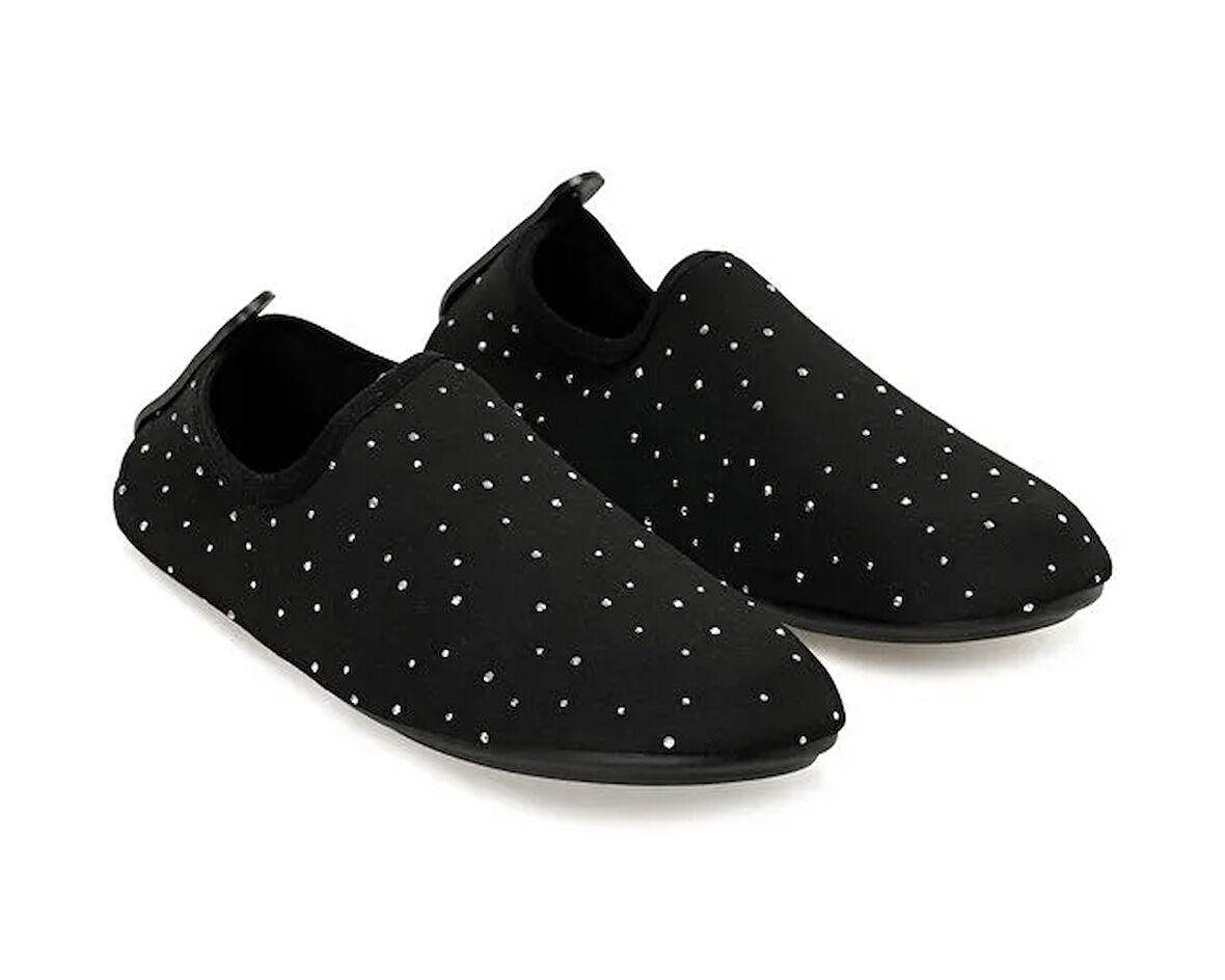 Peluche Black Shiny Kadın Deniz & Havuz Ayakkabısı BLACK-SHINY Siyah