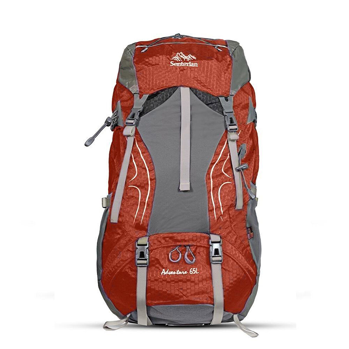 SENTERLAN  CAVE BACKPACK 65 LİTRE SIRT ÇANTASI BORDO RENK