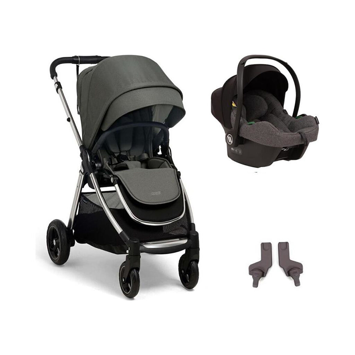 Mamas & Papas Mamas Papas Flip Xt 3 Cosmo Travel Sistem Bebek Arabası Harbour Grey