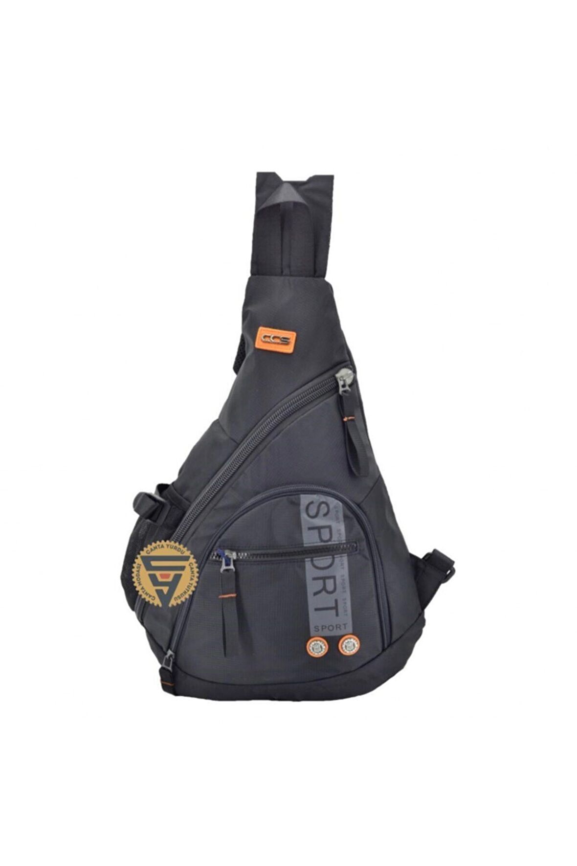 51279 Bodybag Su Geçirmez Sırt Ve Göğüs Çantası Siyah