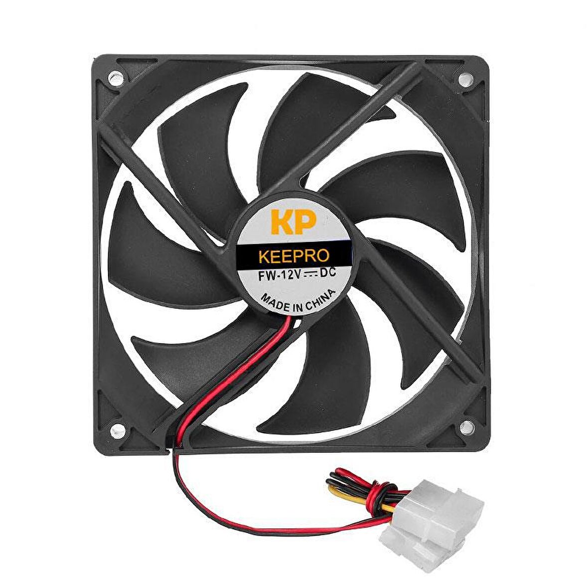 12v 12 cm IDE molex power girişli kasa içi fan