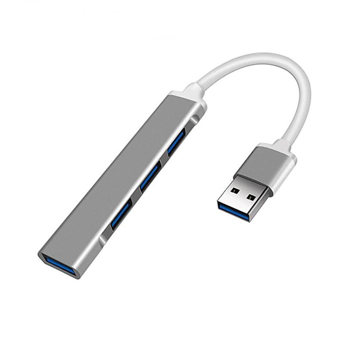 usb 3.0 4 port hub alüminyum alaşımlı slim usb 3.0 splitter hub