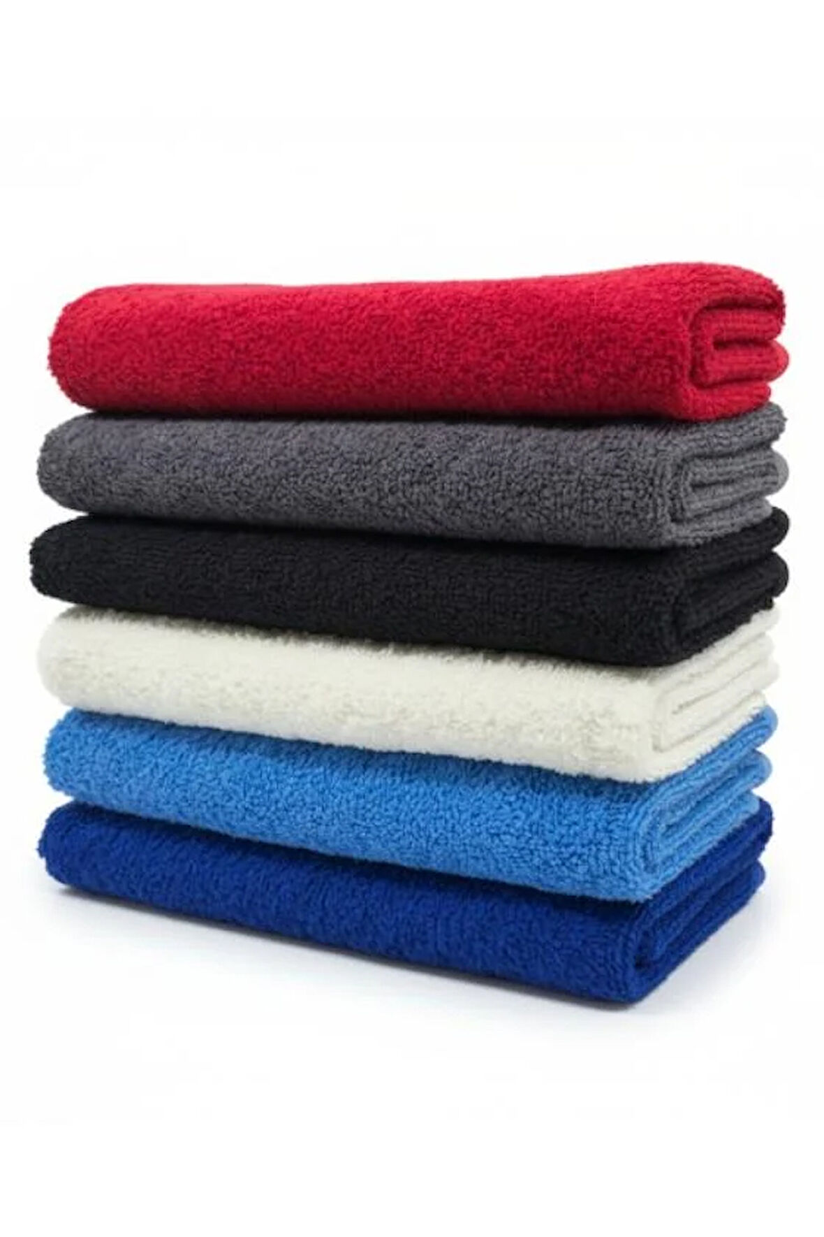 İsimli Dambıl Desenli Antreman Havlusu Siyah 50x90 cm