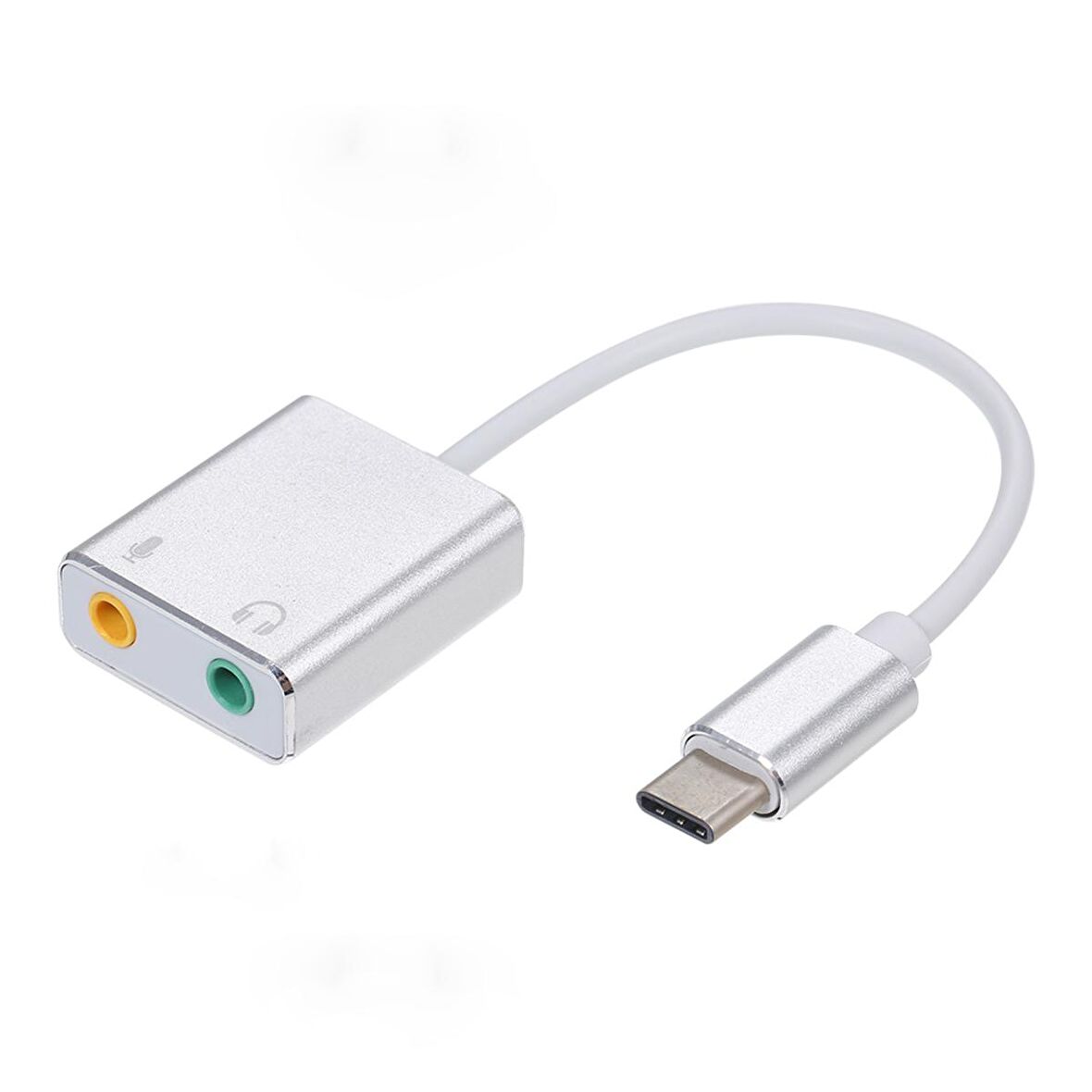 Winex Type-C to 3.5mm Aux ve Mikrofon Dönüştürücü Adaptör