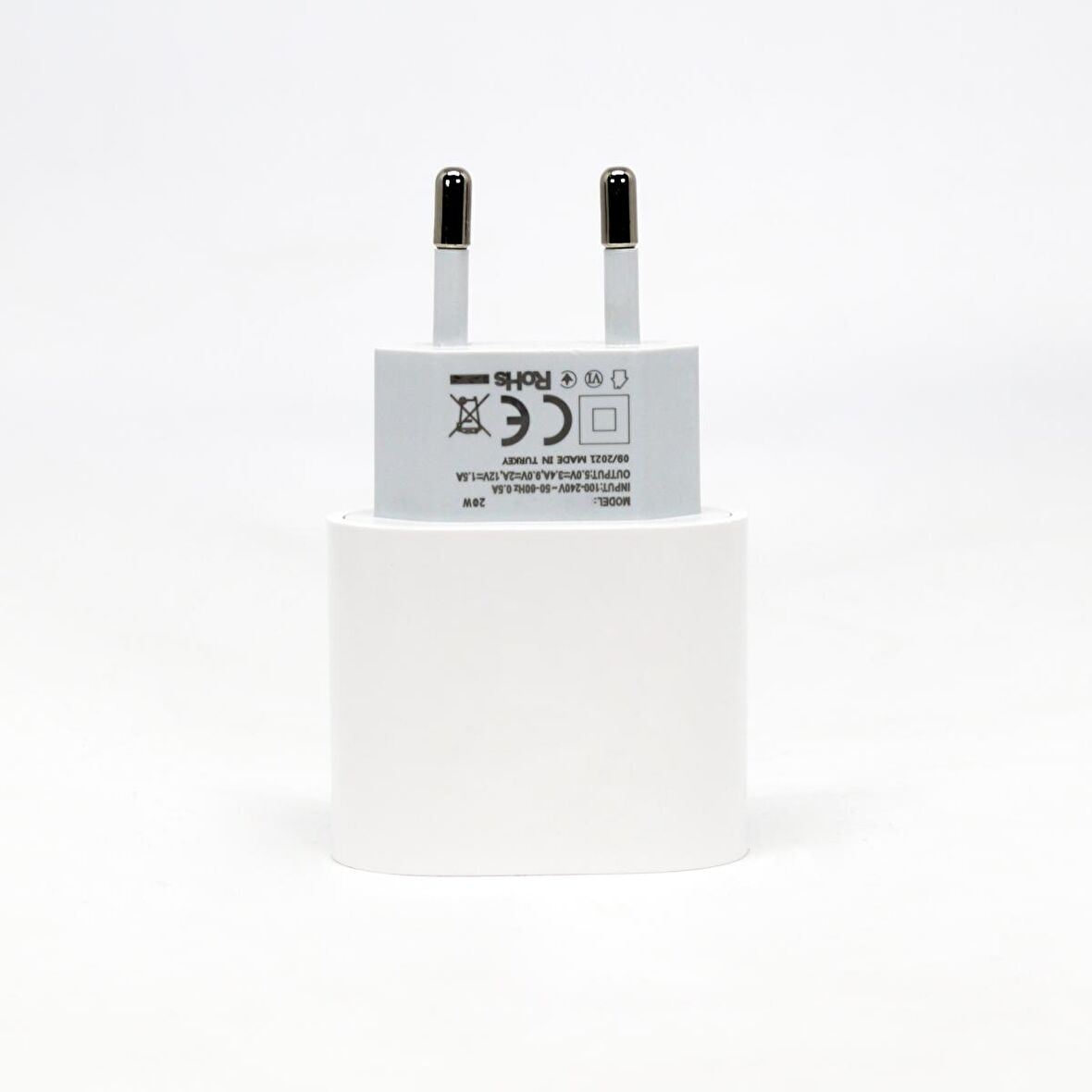 Winex YK Type-C 20 Watt Hızlı Şarj Aleti Beyaz
