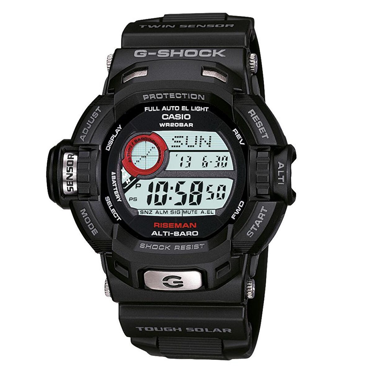 Casio G-Shock G-9200R Ön Darbe Emici Ekran Koruyucu Nano Cam (4 Adet)