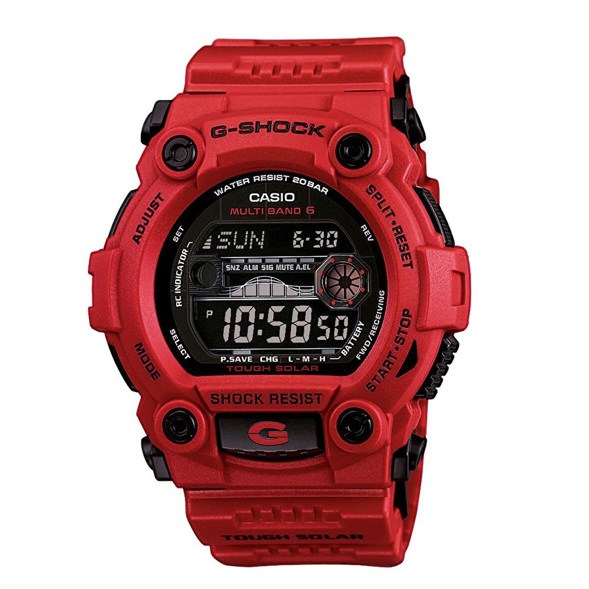 Casio G-Shock GW-7900RD Ön Darbe Emici Ekran Koruyucu Nano Cam (4 Adet)