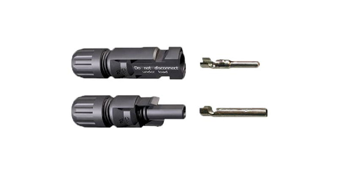 Solar Konnektör Set (30A - 1000V) – 50 Adet
