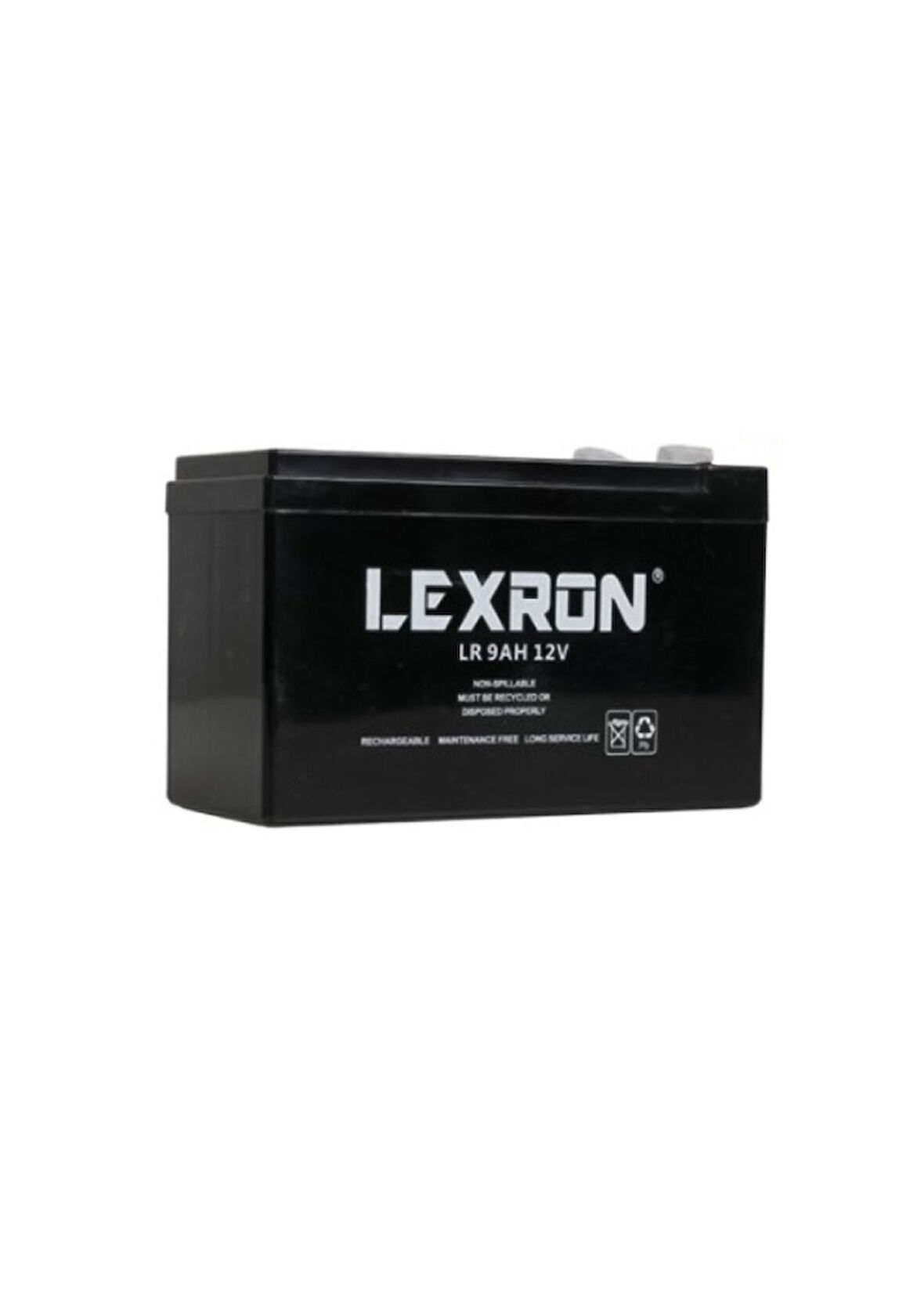 Lexron 12V 9Ah Kuru Tip Akü