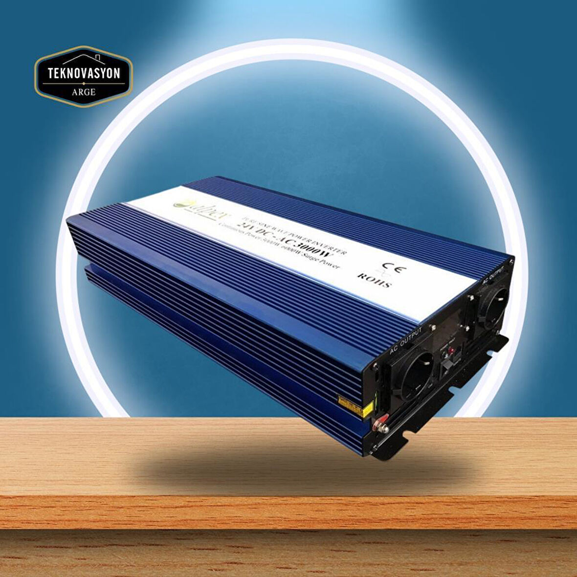Alpex 3000 WATT 24 VOLT İNVERTER TAM SİNÜS İNVERTÖR