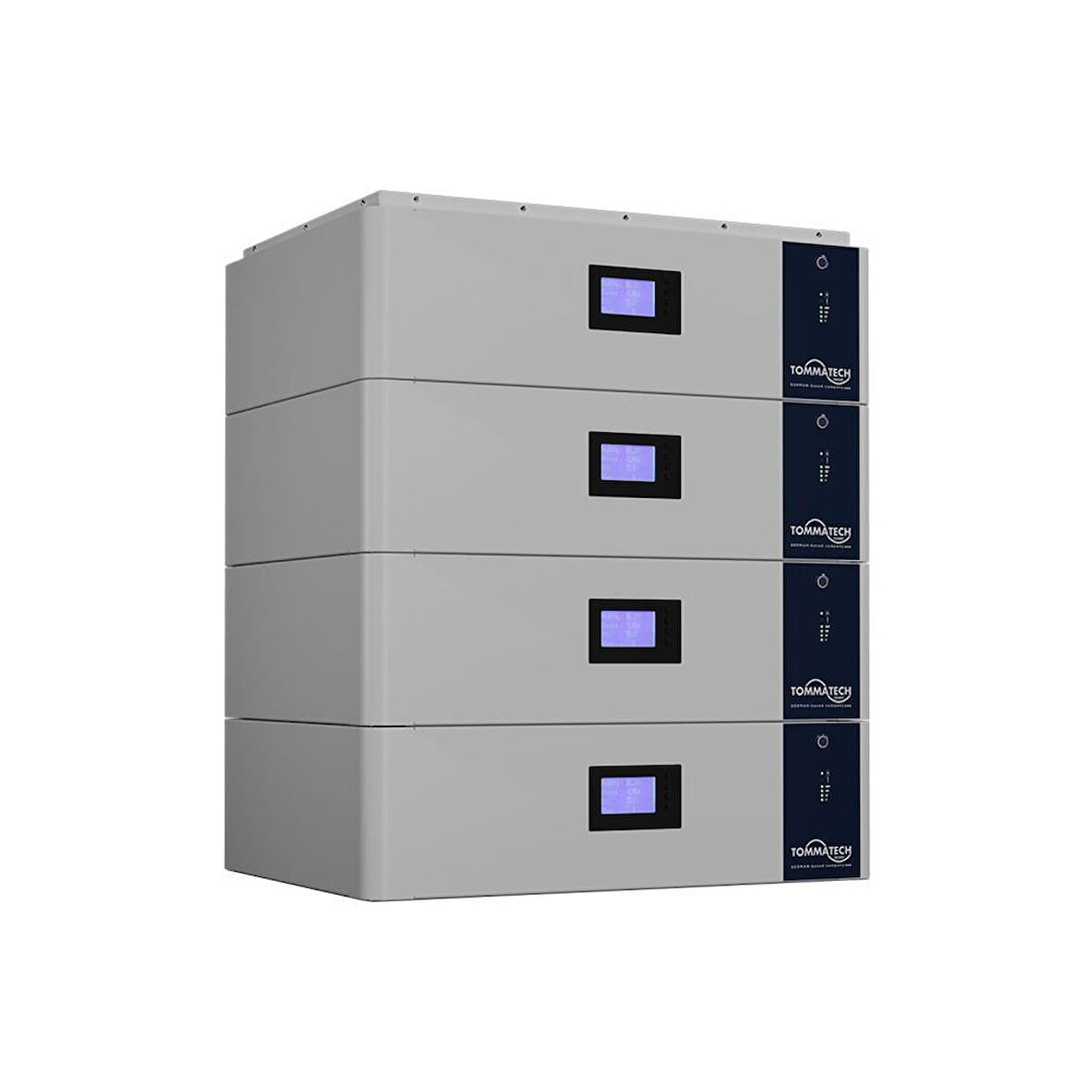TommaTech Modüler Serisi 51.2V 102AH G2 LFP Lityum Batarya - 4 Adet