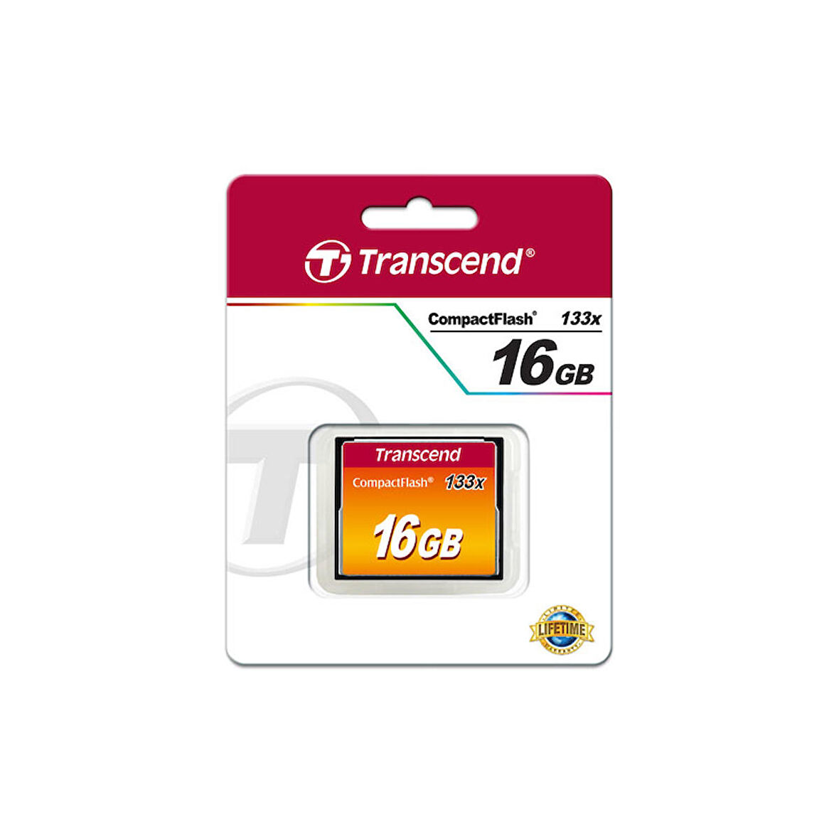 Transcend TS16GCF133 16 GB CF133 133X 90/60Mb/s CompactFlash Hafıza Kartı