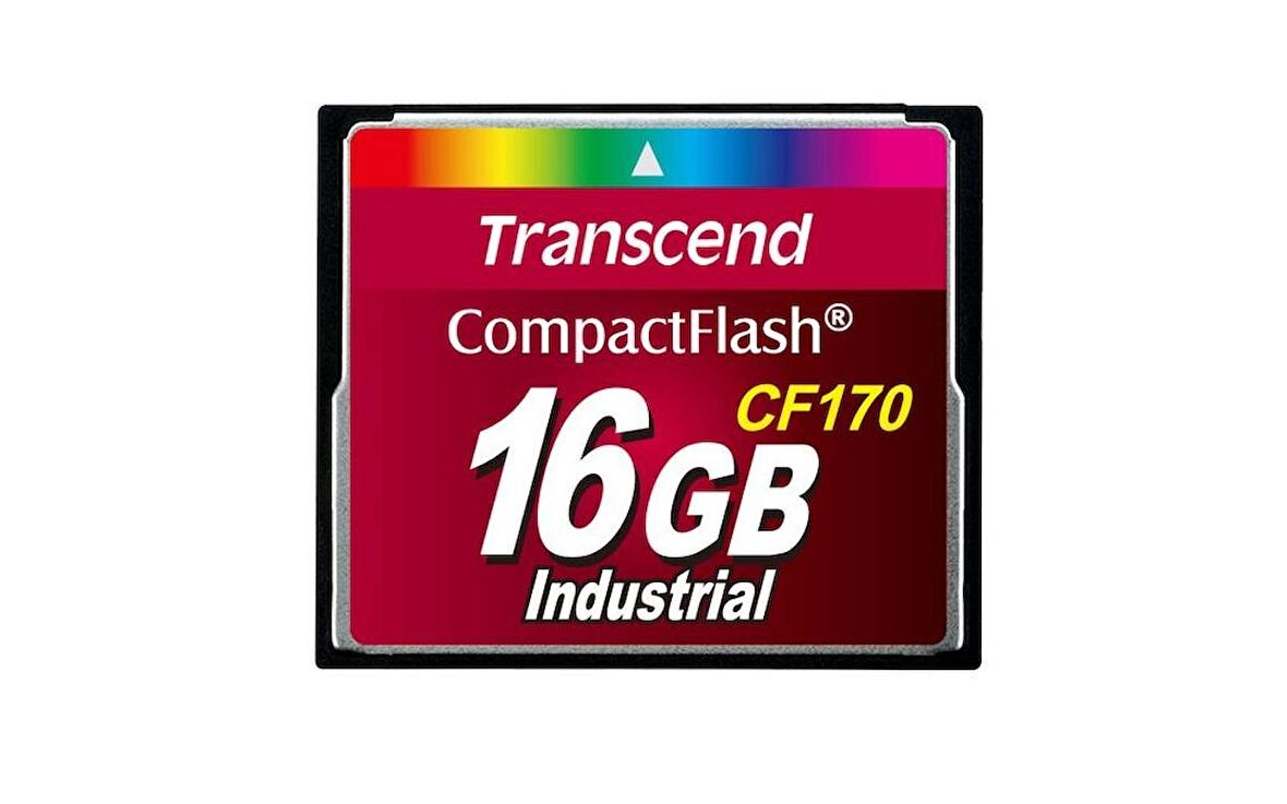 Transcend TS16GCF170 16 GB CF170 300X 90/60Mb/s Industrıal Compact Hafıza Kartı