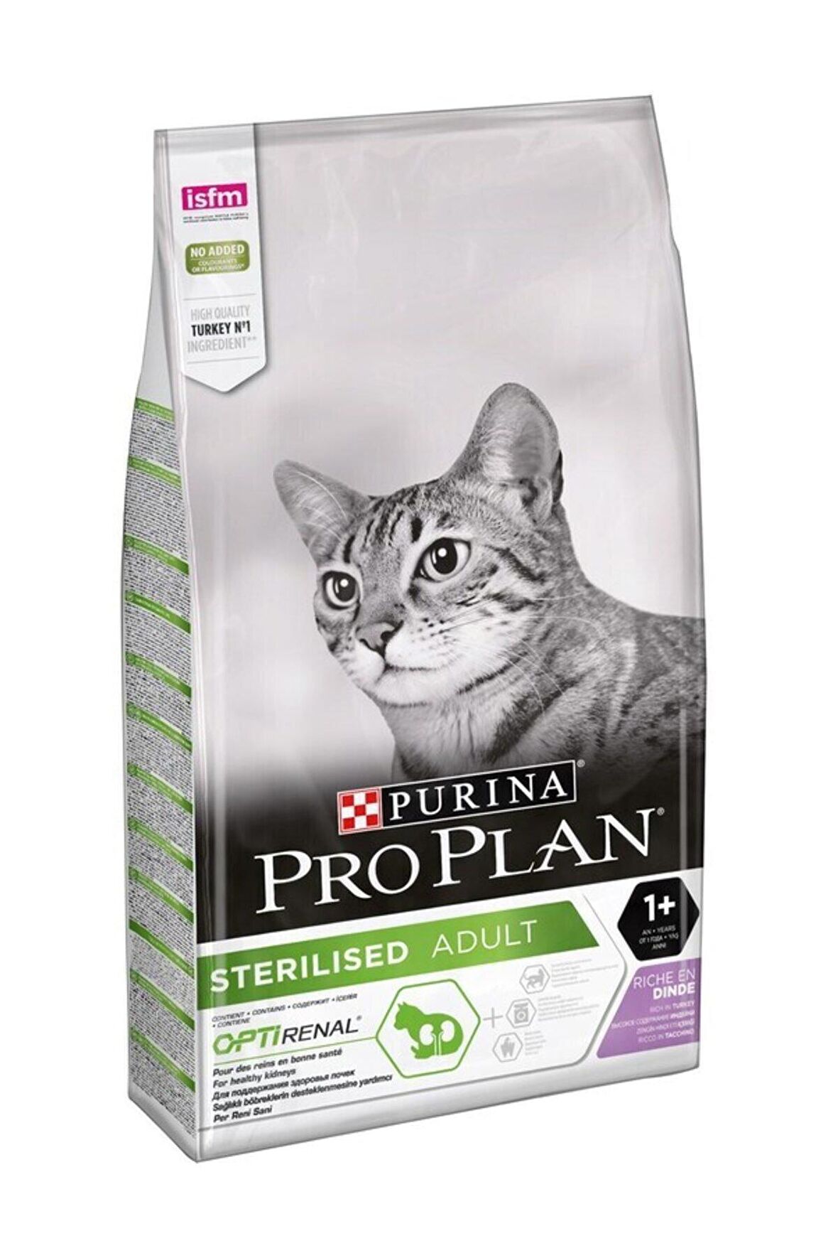 Proplan Sterilised Hindili Kısır Kedi Maması 1 Kg. Metal Açık Paket