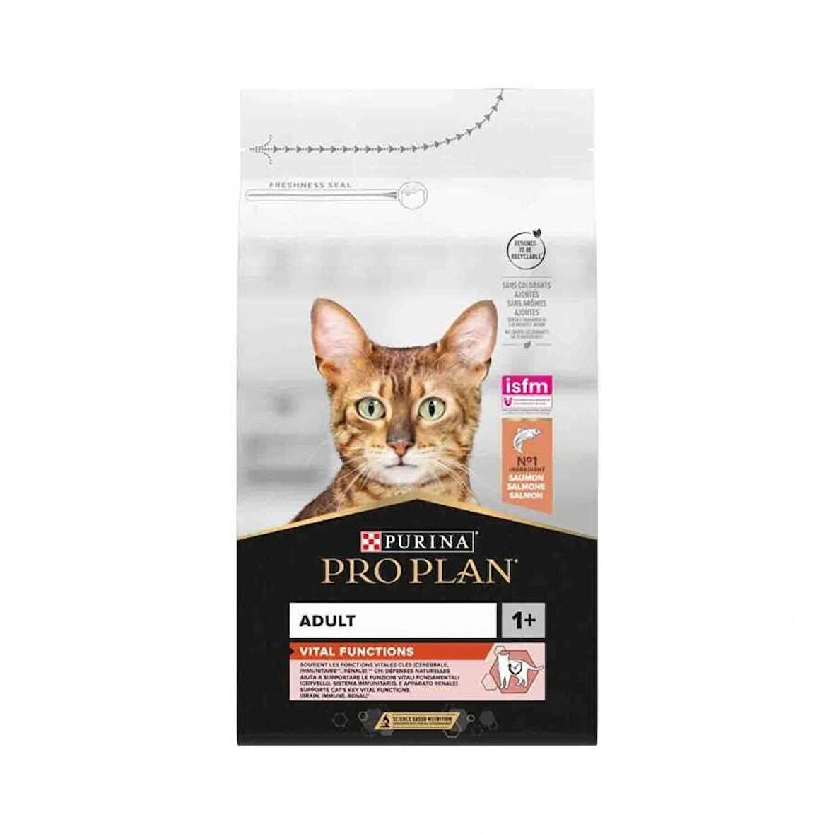 Pro Plan Adult Somonlu Ve Pirinçli Yetişkin Kedi Maması 10 Kg