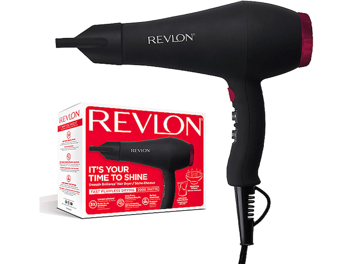 REVLON RVDR5251 AC Motorlu Difüzörlü Ionic Saç Kurutma Makinesi Siyah