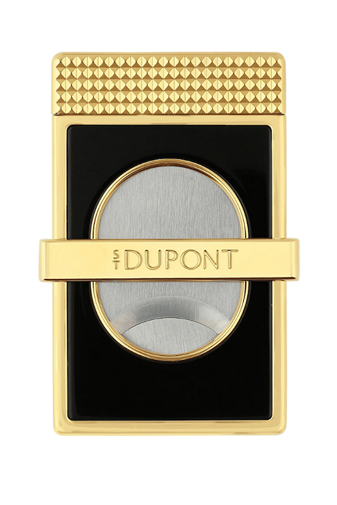 S.T. Dupont Standlı Slim Gold-Siyah Puro Makası Kesici 3482