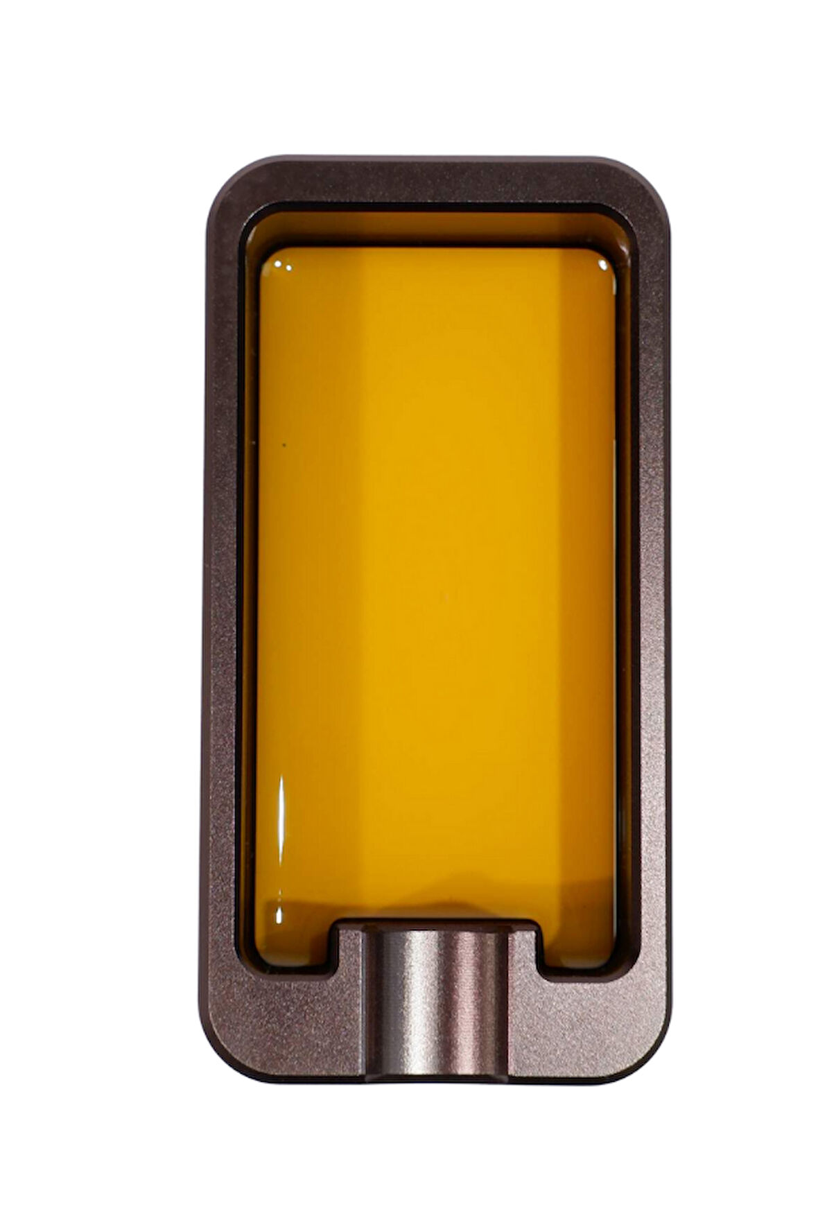 PremiumQuality Sarı - Gunmetal Tekli Puro Küllüğü