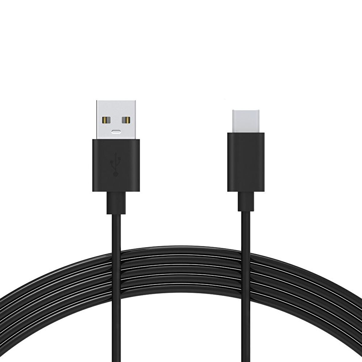 Omars USB Type-C 3A Hızlı Şarj ve Data Kablosu Siyah 1 Metre