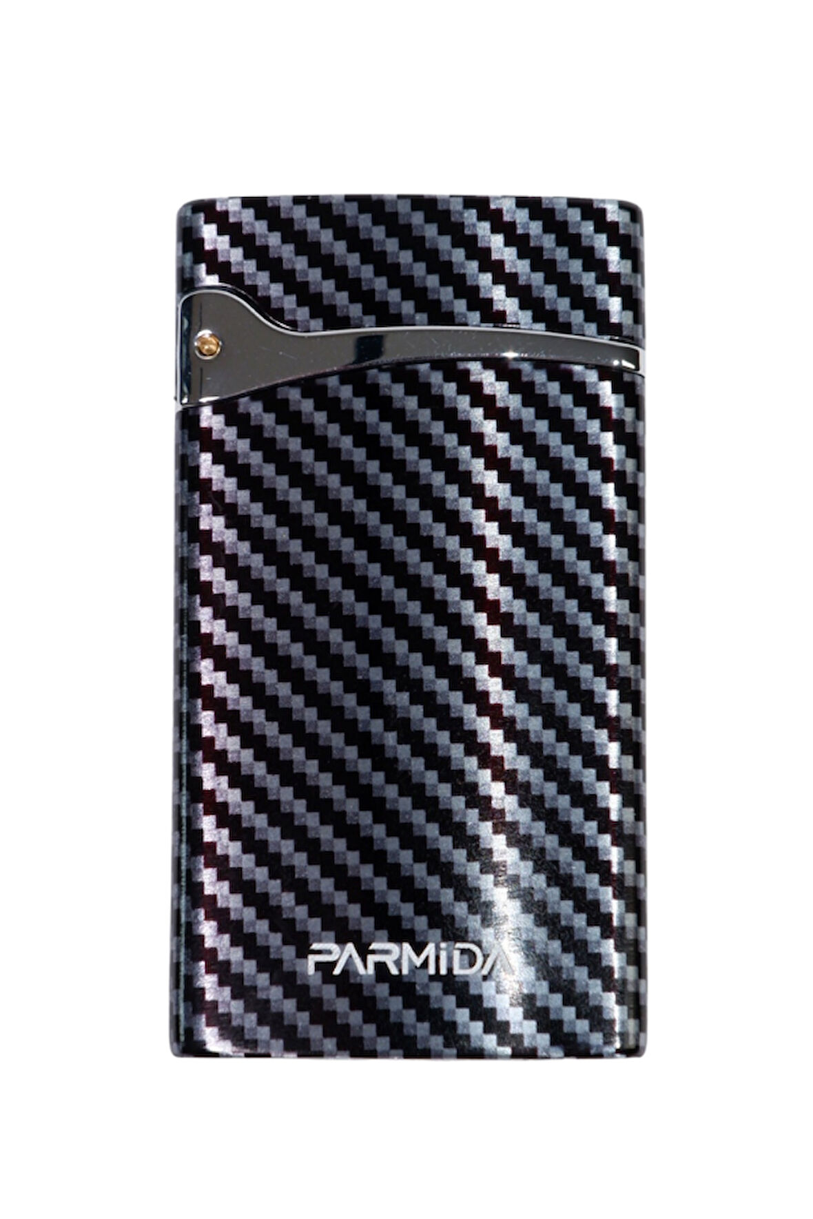 Parmida Perde Alev Siyah Karbon Desenli Puro Çakmağı