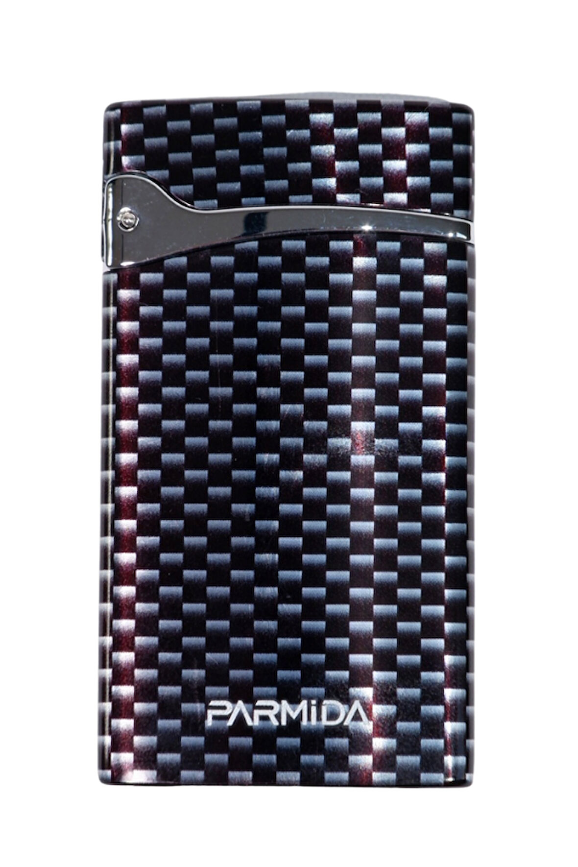 Parmida Perde Alev Lacivert Karbon Desenli Puro Çakmağı