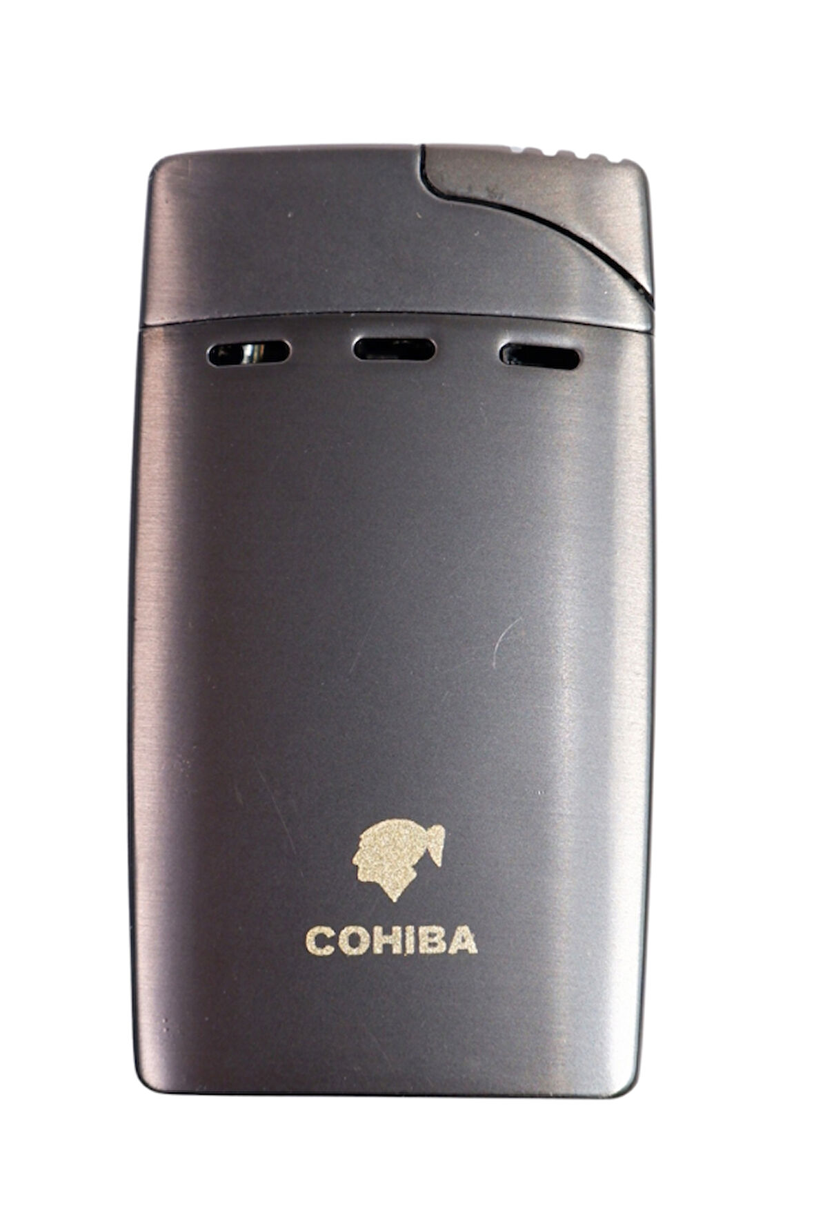 Cohiba Çift Torch Pürmüz Gunmetal Puro Çakmağı