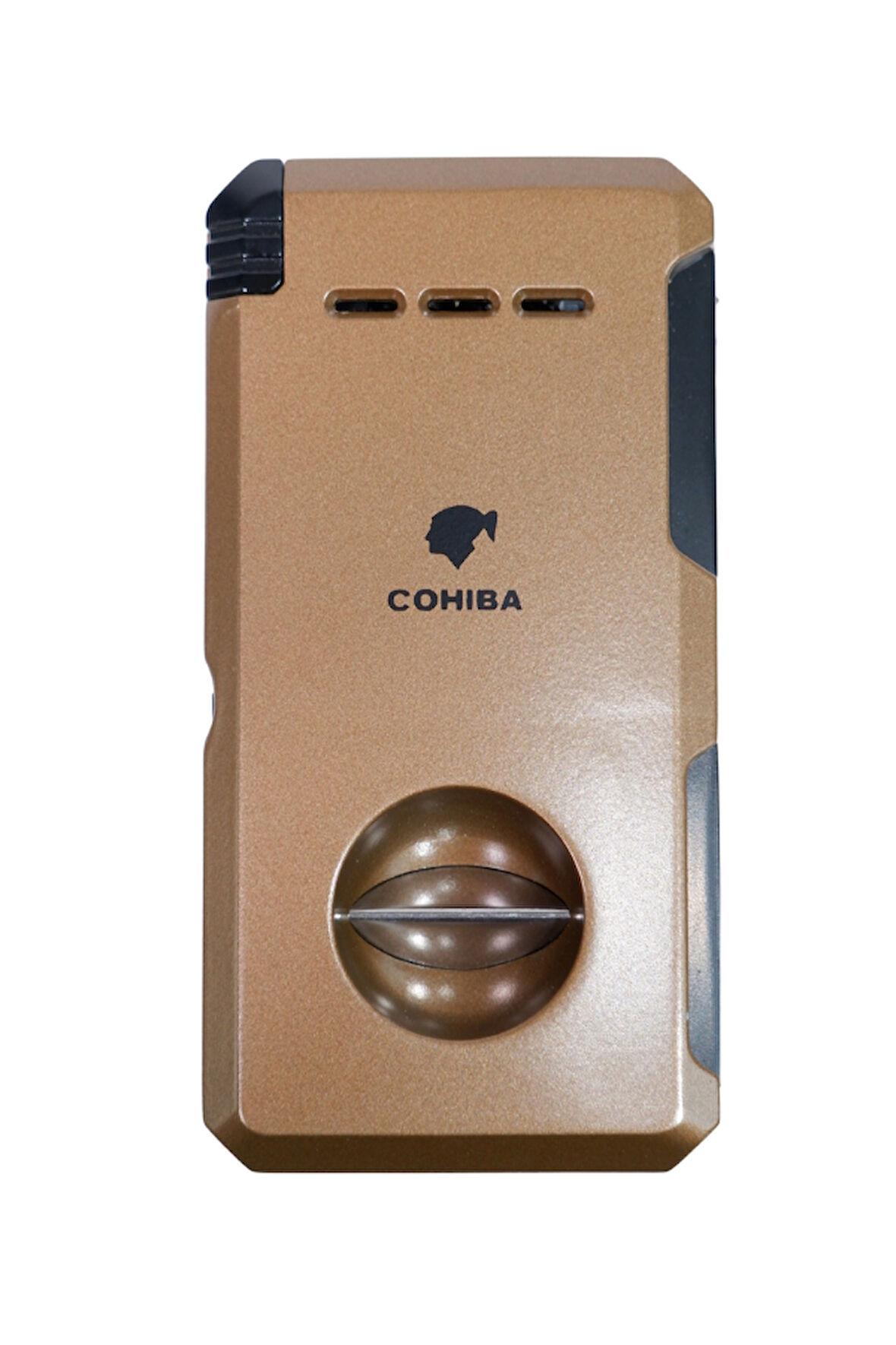 Cohiba Çift Torch Pürmüz Kahverengi Puro Çakmağı