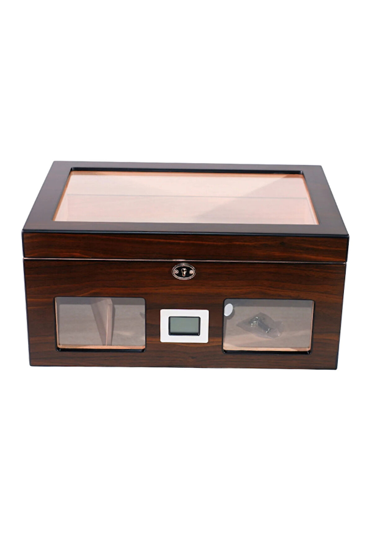 PremiumQuality Urdesa Kahverengi Sedir Humidor Puro Kutusu