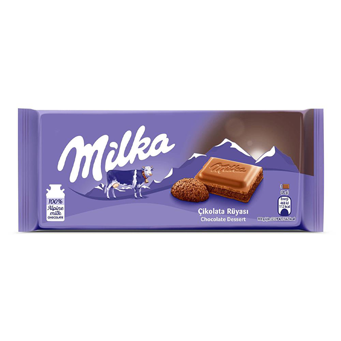 Milka Çikolata Rüyası Tablet Çikolata 100 Gr 