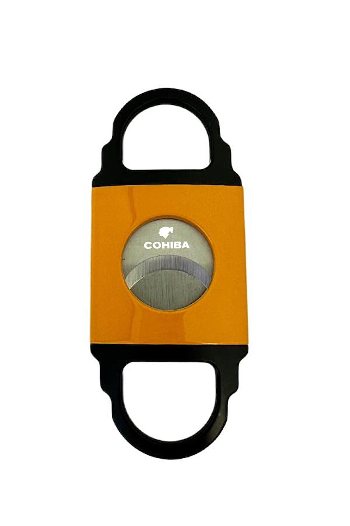 Cohiba Sarı Siyah Metal Puro Makası Kesici