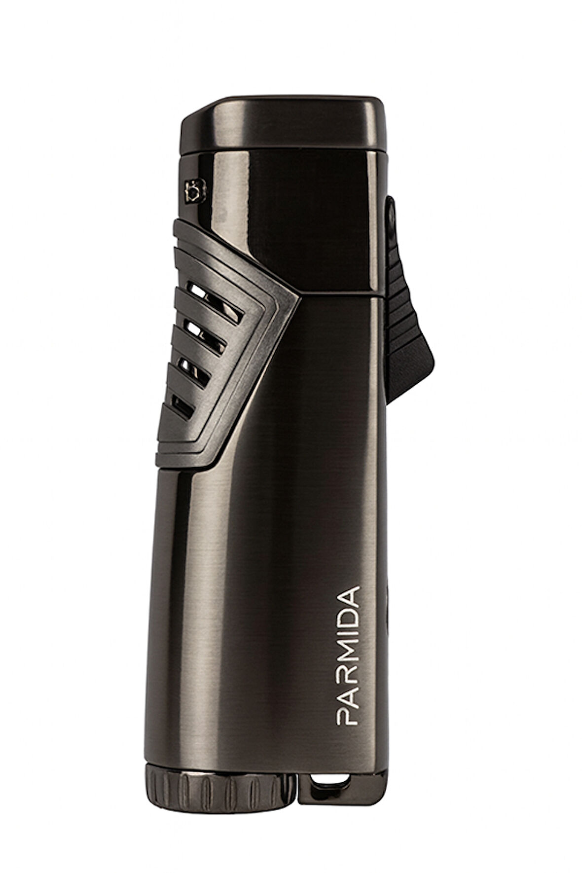 Parmida Gunmetal 3 Torch Pürmüz Metal Puro Çakmağı