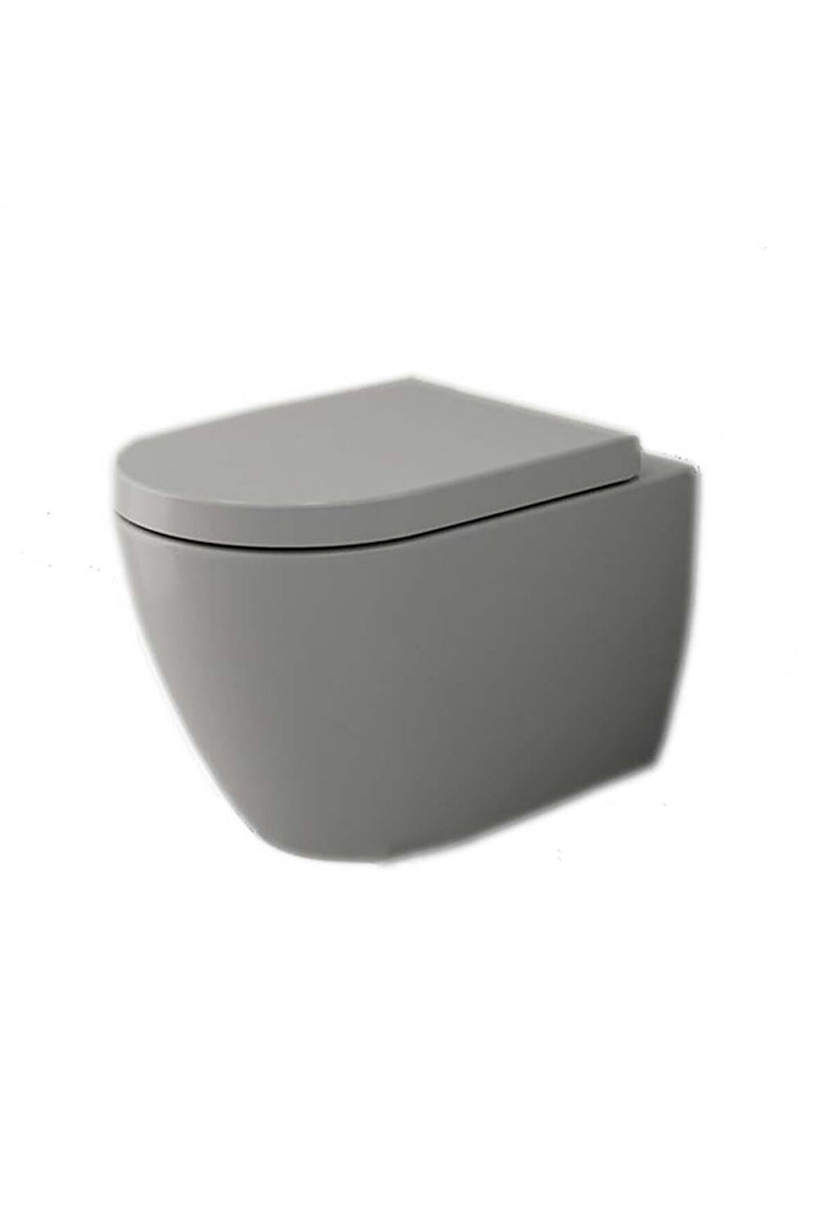 Venezia Asma Klozet Kanalsız Mat Gri Kapak Hariç 1295-006-0128