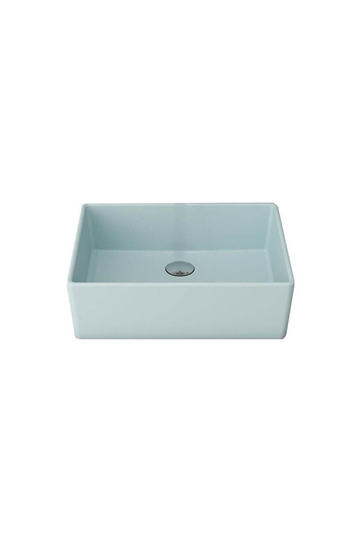 Milano Çanak Lavabo 50 Cm Mat Buz Mavi 1215-029-0125