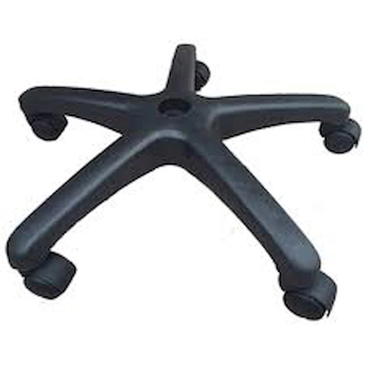 OTH GRUP Sekreter Ofis Büro Koltuğu Plastik Yıldız Ayak Ve 5 Tekerlek.