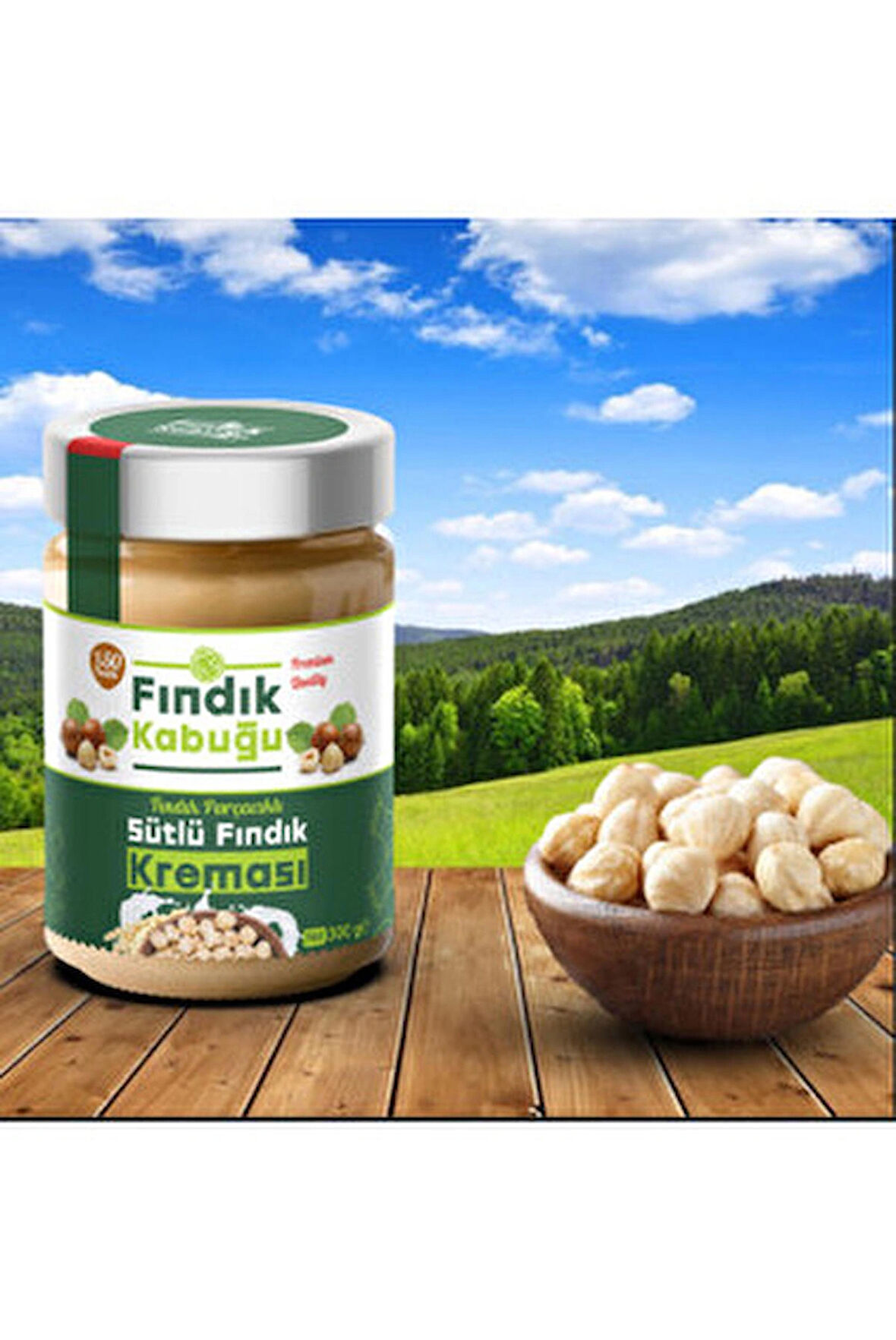 FINDIK PARÇACIKLI SÜTLÜ KREMA