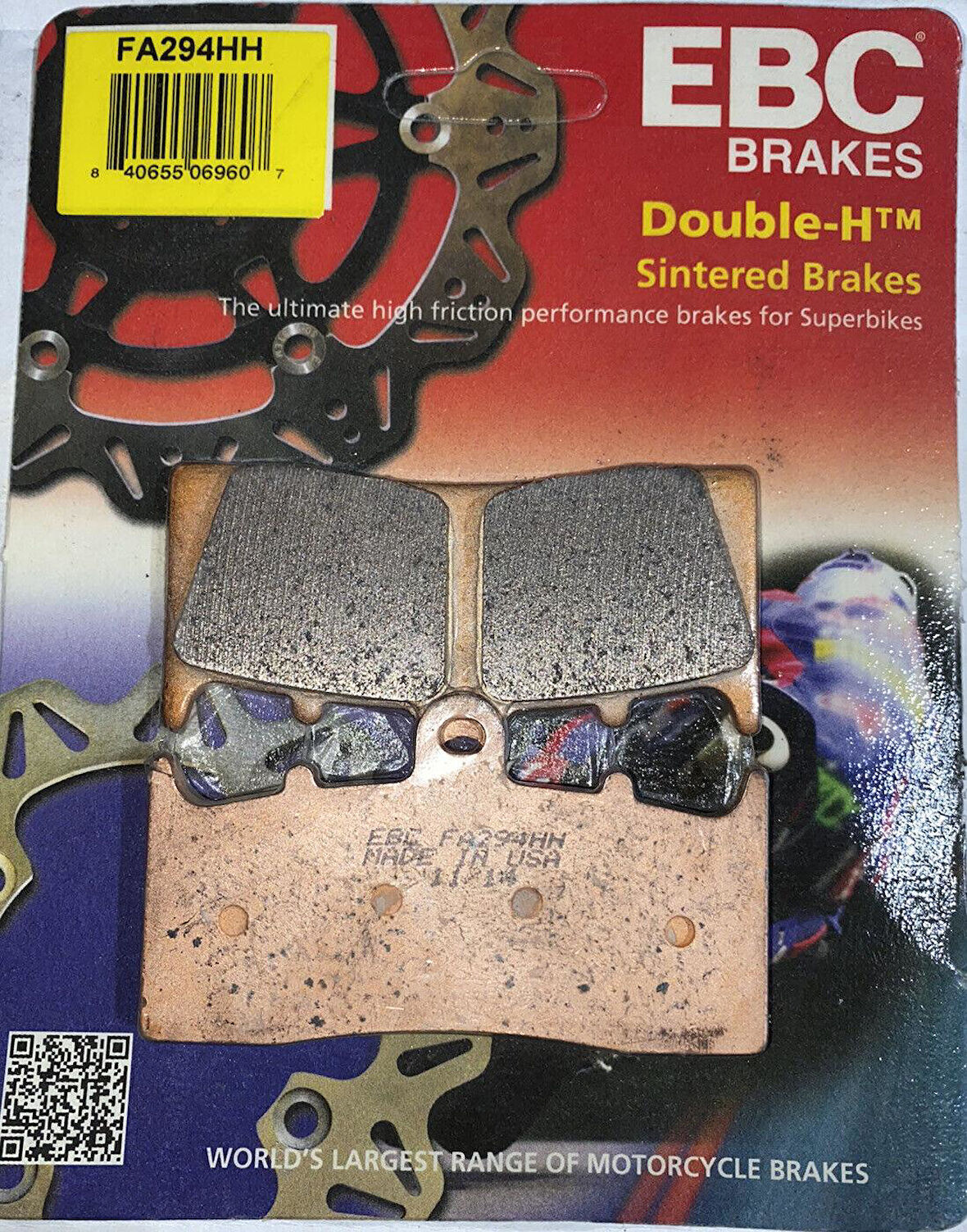 Ebc Fa294Hh 2000-2009 BMW K 1200 LT Uyumlu Ön Fren Balatası Sinterli Balata