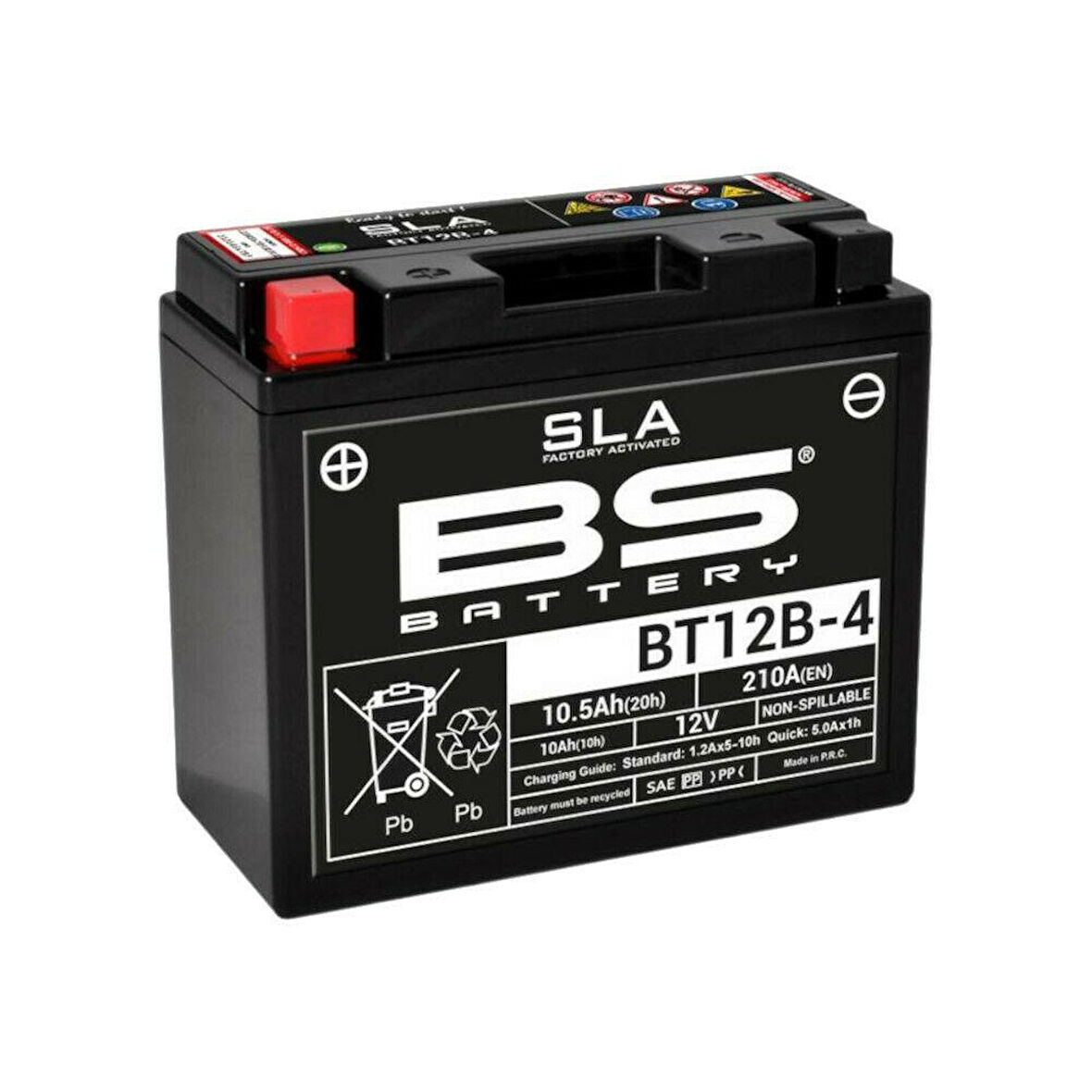 Bs Bt12b-4 Sla 2014-2021 Ducati Monster 1200 S Uyumlu Akü Jel Akü
