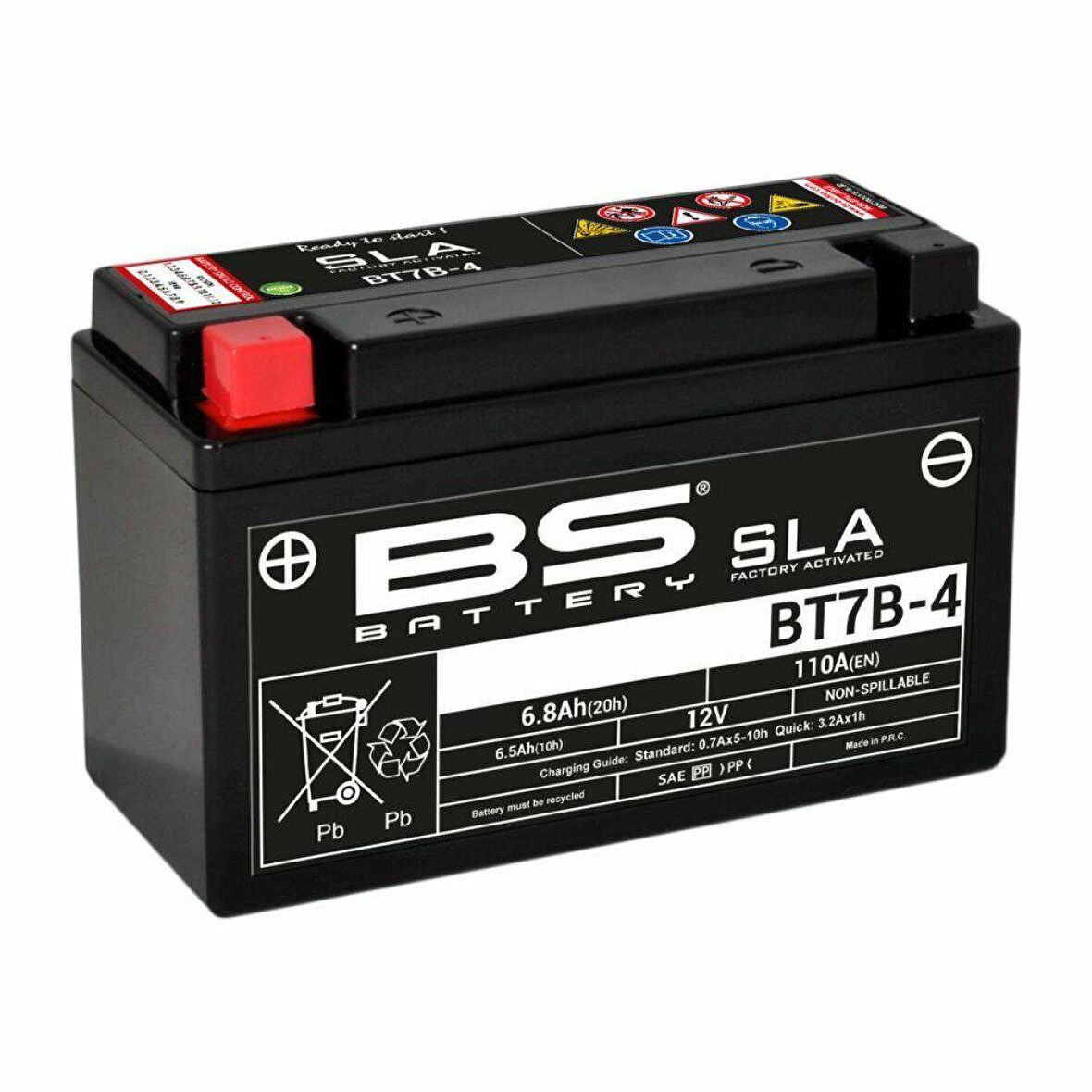 Bs Bt7b-4 Sla 2021-2023 Ducati Monster 937 Uyumlu Akü Jel Akü