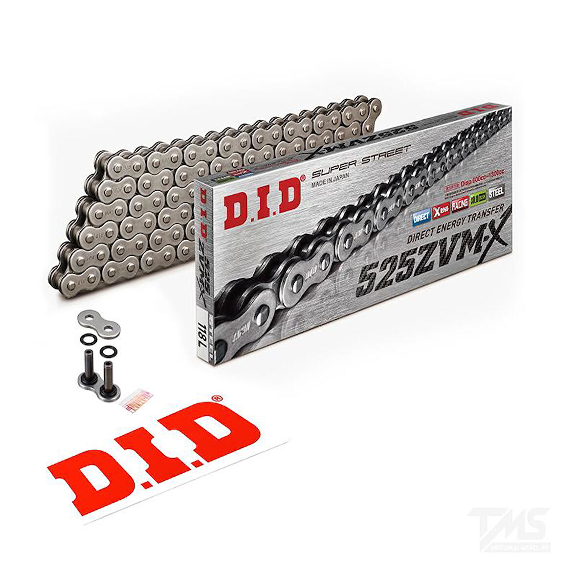 Did 525-118Zvm-x 2019-2022 Honda CBR 650 R Uyumlu Zincir Zvm-x Çelik Renk
