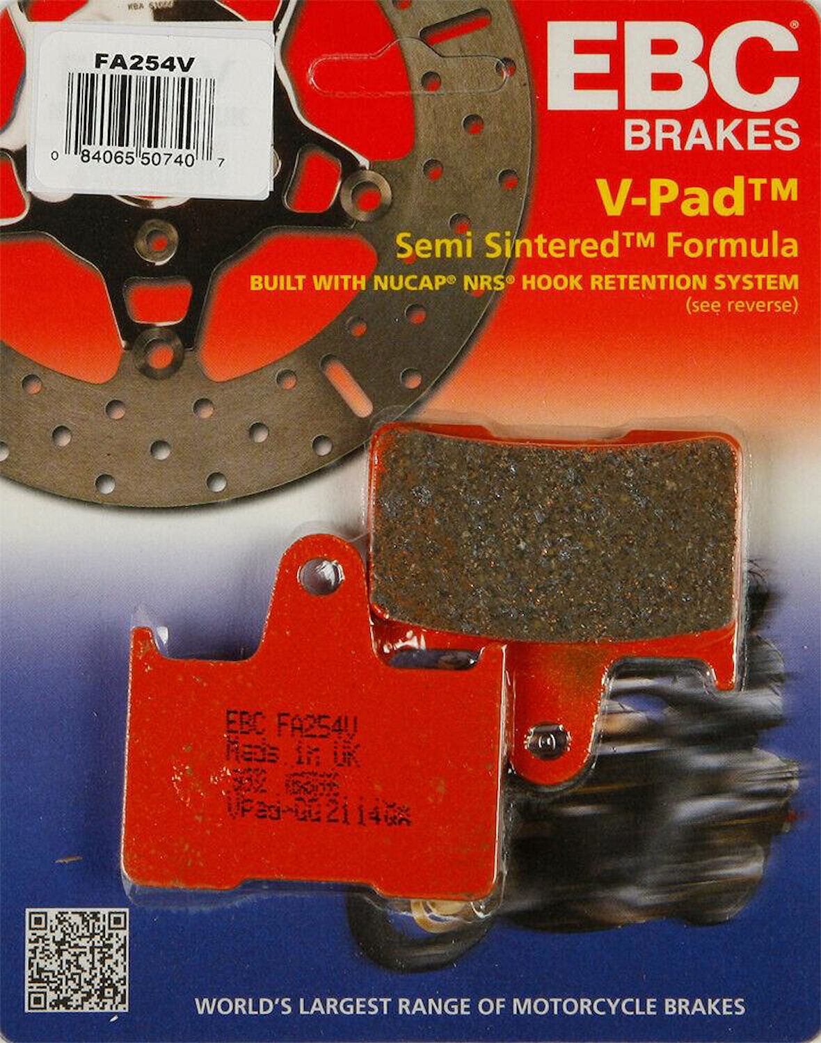 Ebc Fa254V 2020 Honda CBR 1000 RR-R Fireblade SP Arka Fren Balatası