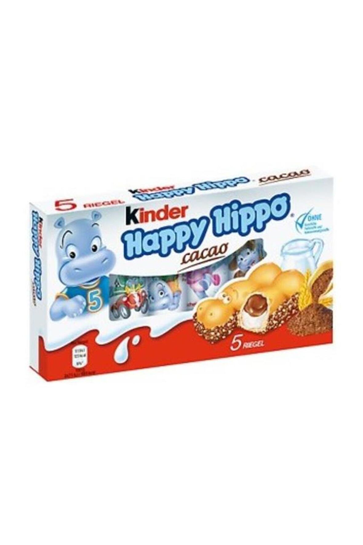 Happy Hippo Cacao 5 Rıegel Menşei