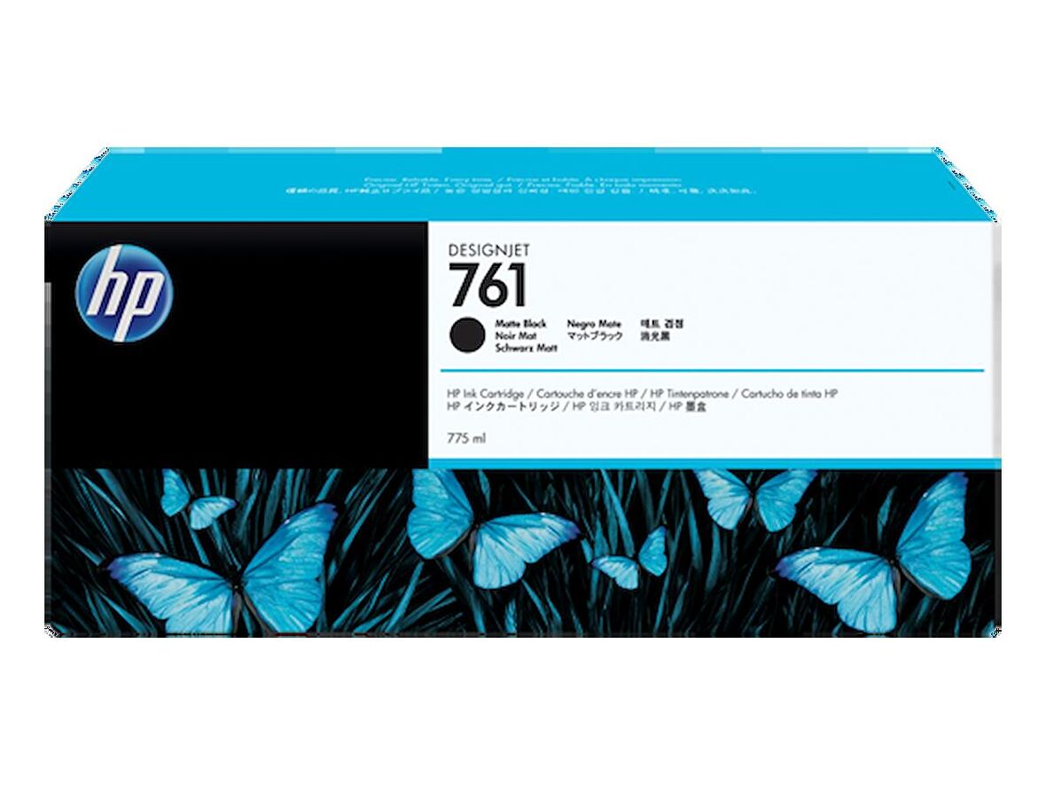 Hp 761 Cm997A Mat Siyah Kartuş Designjet T7100 Eski
