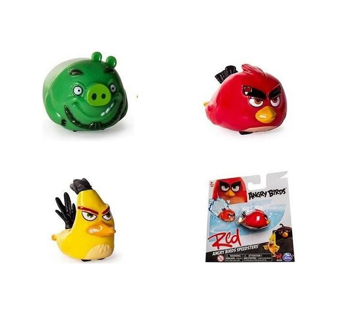 Angry Birds Speedsters 3 Adet Araç