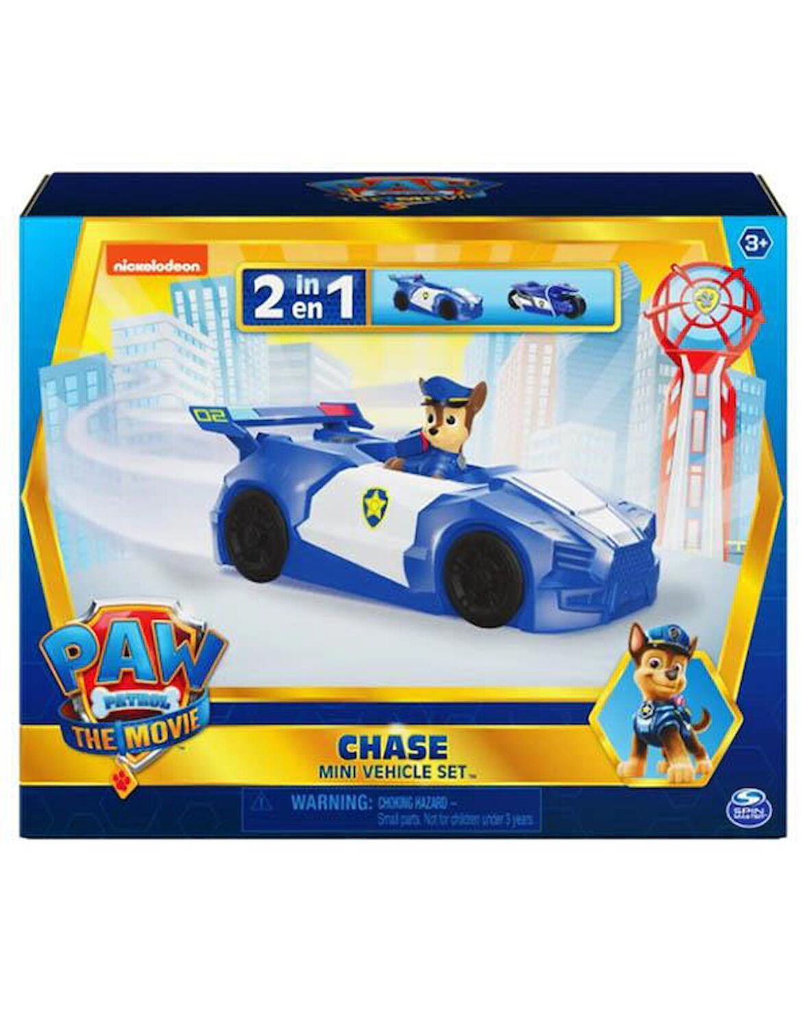 Paw Patrol 2’si 1 Arada Mini Araç Seti
