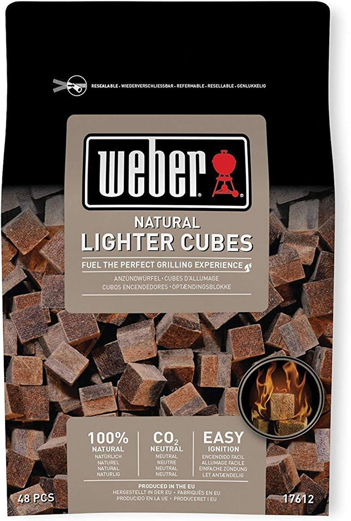 Weber 17612 Doğal Çakmak Küpleri